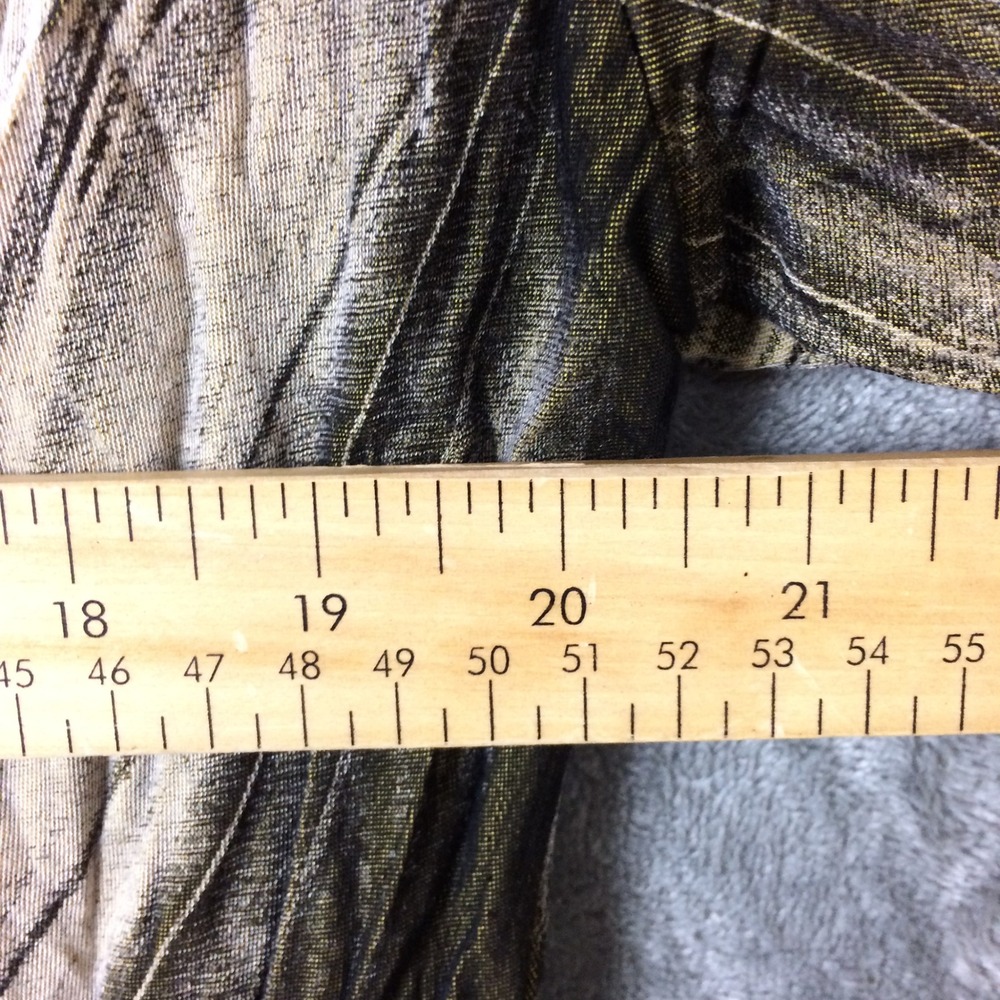 Cativa Womens XL Olive Green Mixed Media Lace Trim Open Front Cardigan Jacket - Picture 5 of 13